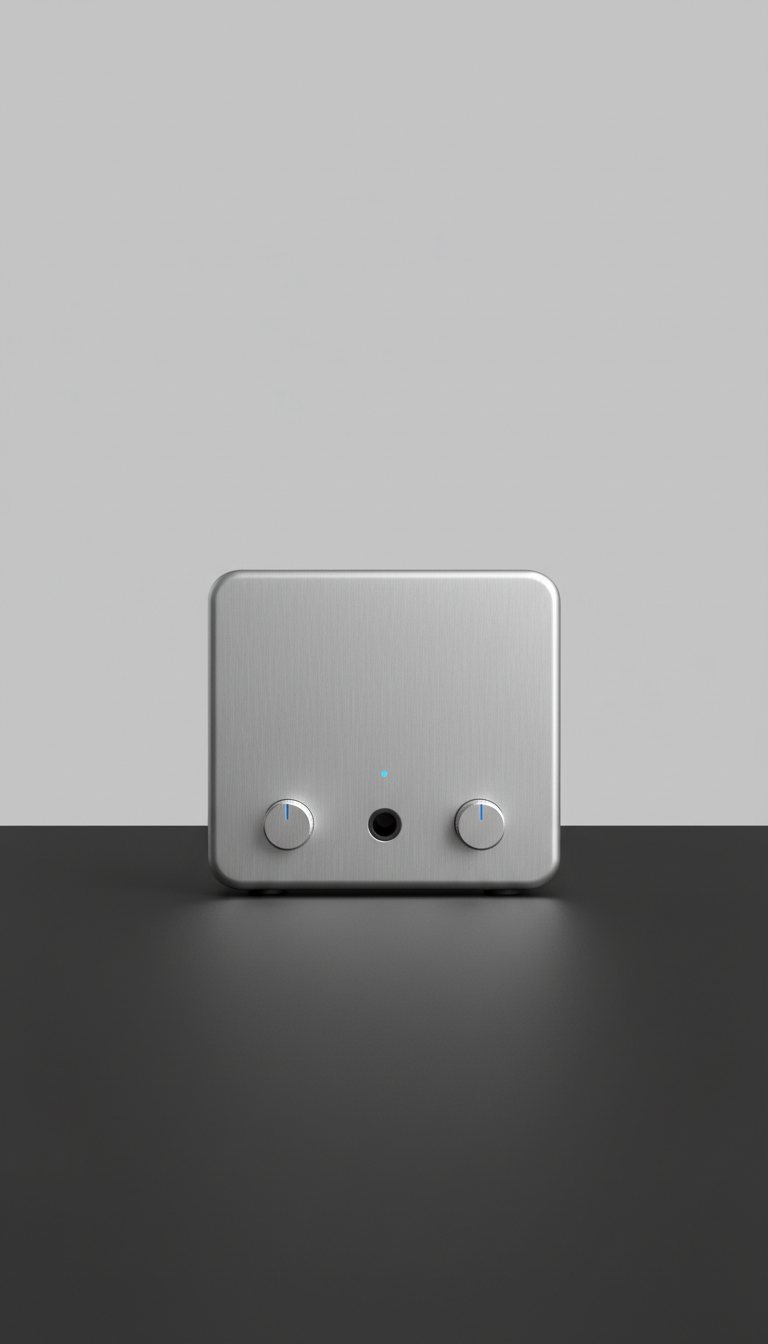 Compact Aluminum Headphone Amplifier
