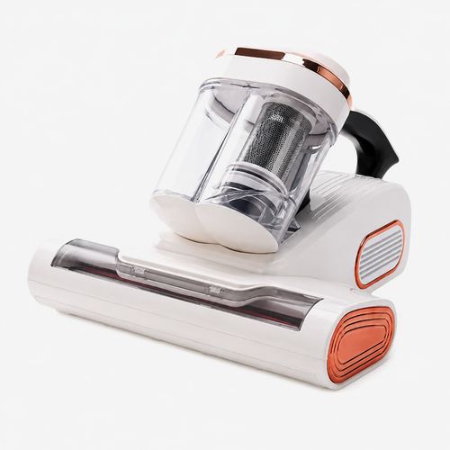 Aspirateur anti-acariens sans fil avec stérilisation UV et vapeur chauffante